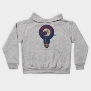 Nocturnal Pondering Kids Hoodie